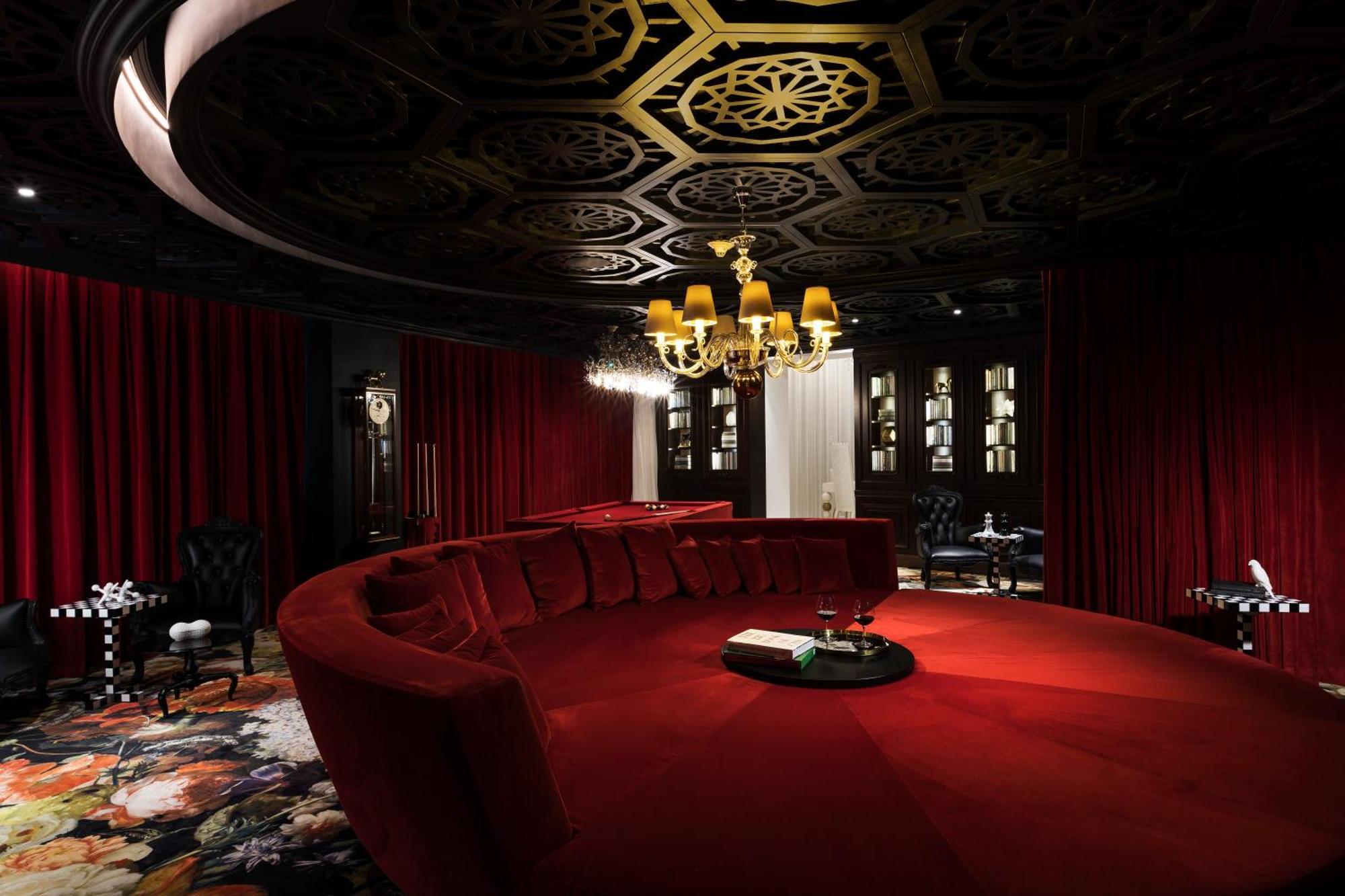 Hotel Mondrian Ad Dawhah Camera foto The interior of the restaurant