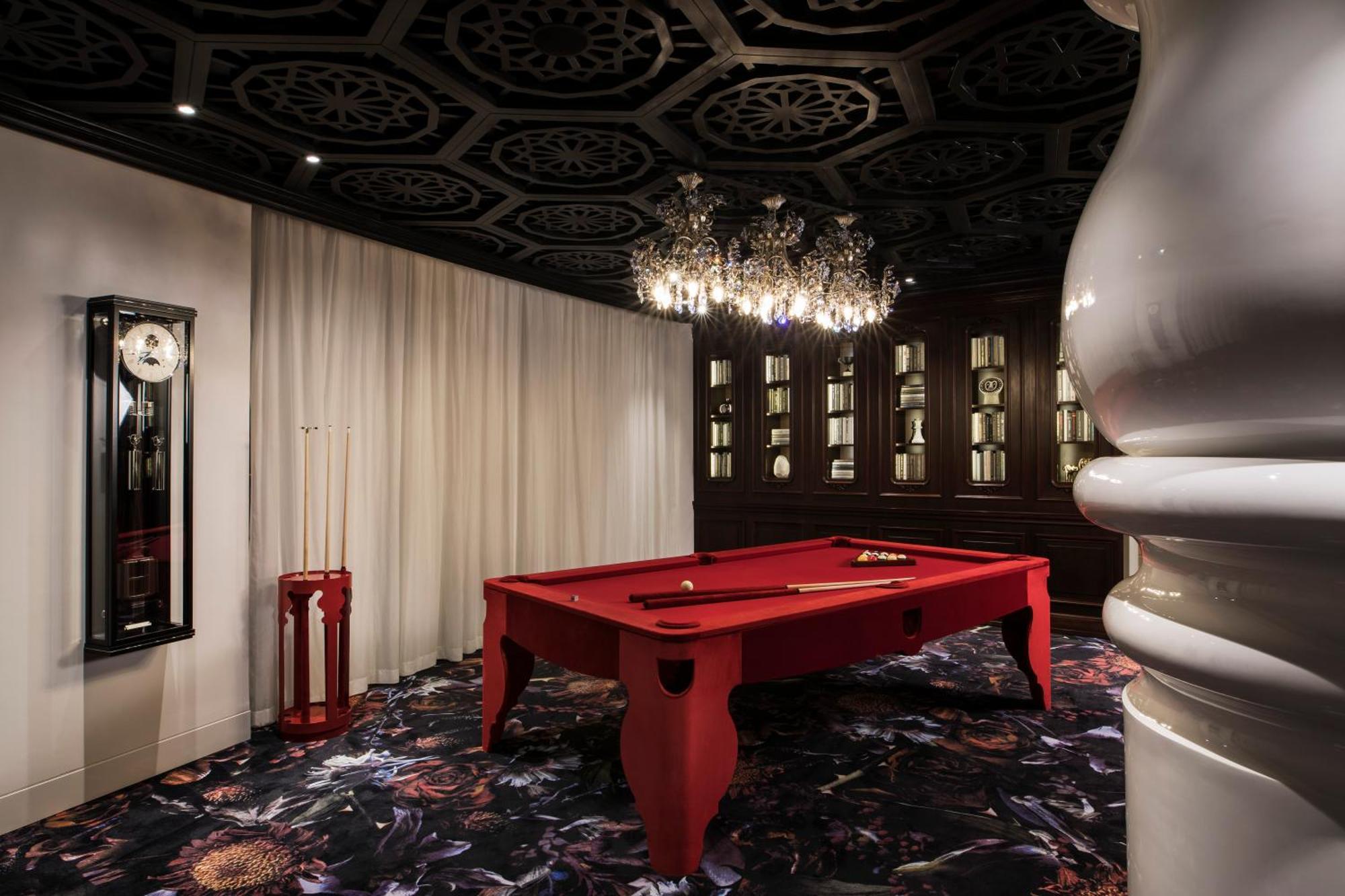 Hotel Mondrian Ad Dawhah Camera foto The Billiard Room