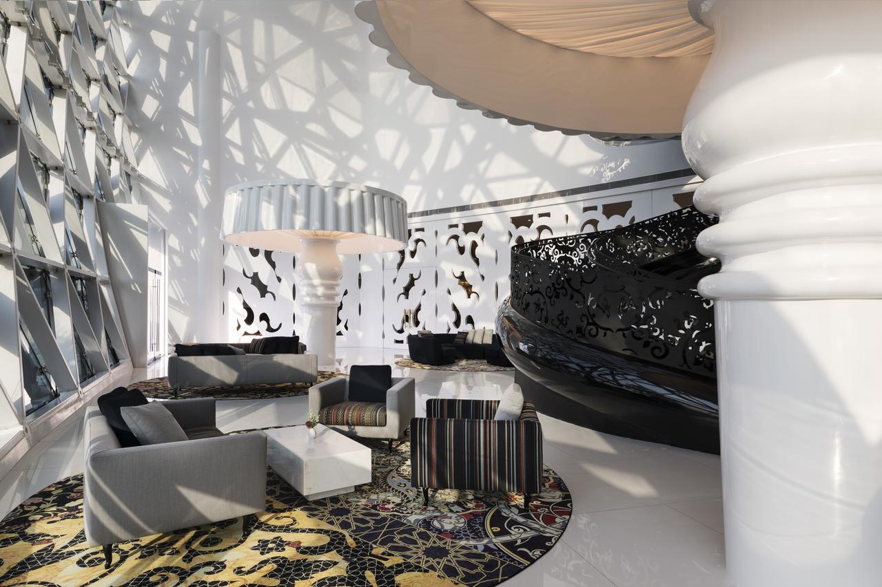 Hotel Mondrian Ad Dawhah Esterno foto The lobby of the hotel