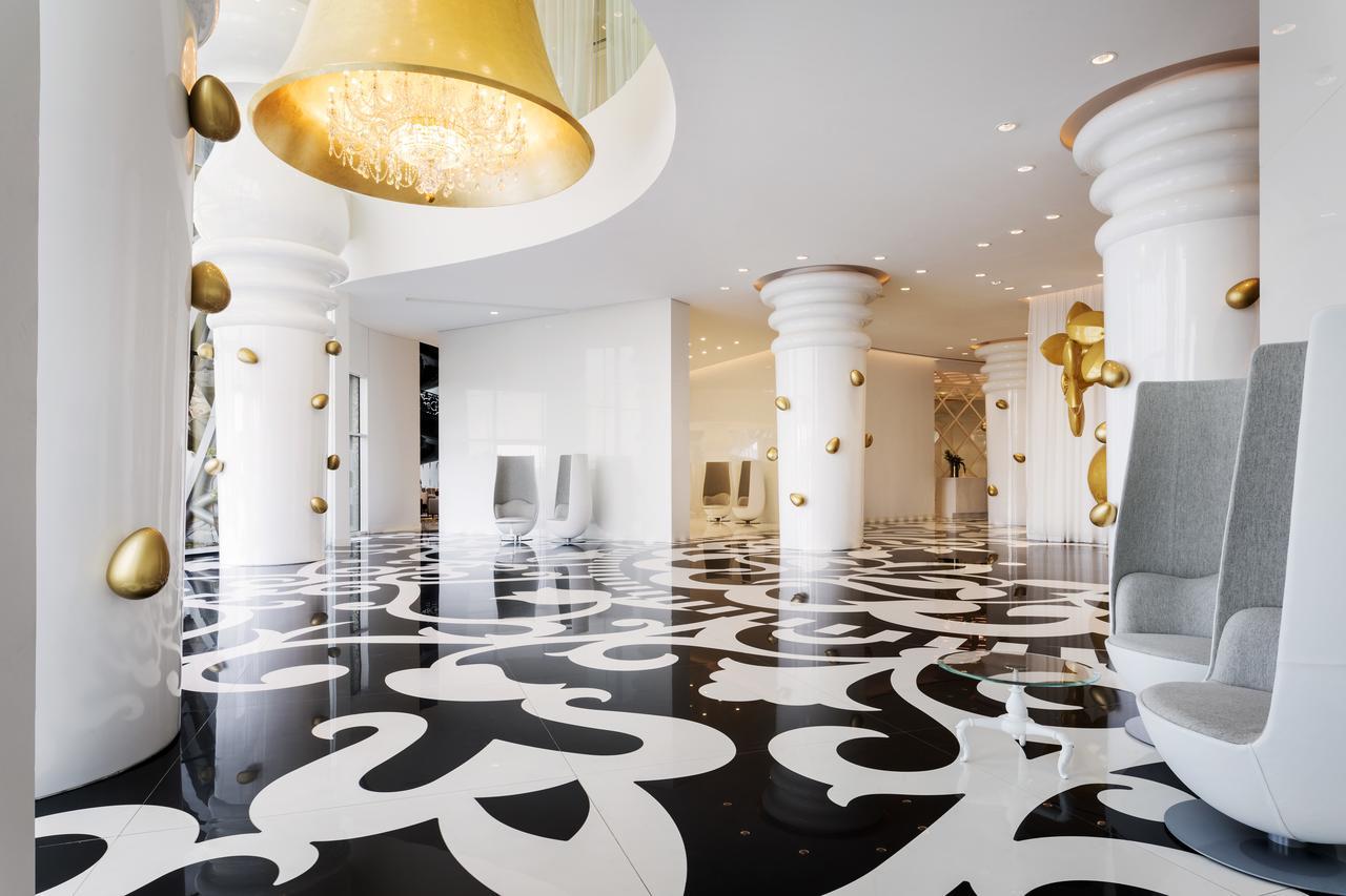 Hotel Mondrian Ad Dawhah Esterno foto Lobby